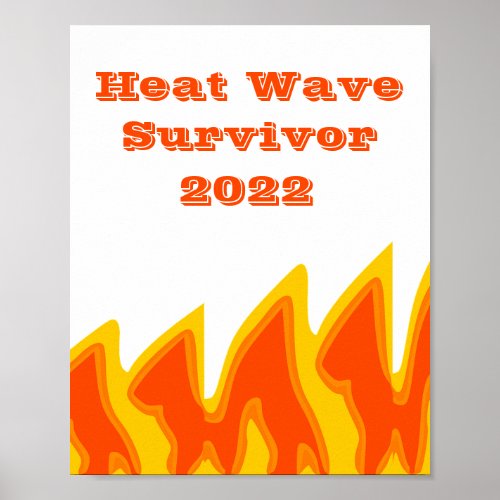 Heat Wave Survivor 2022 Poster