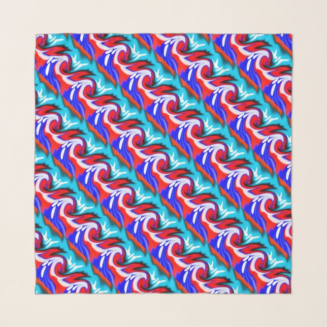 Heat waves fashion scarf (Front)