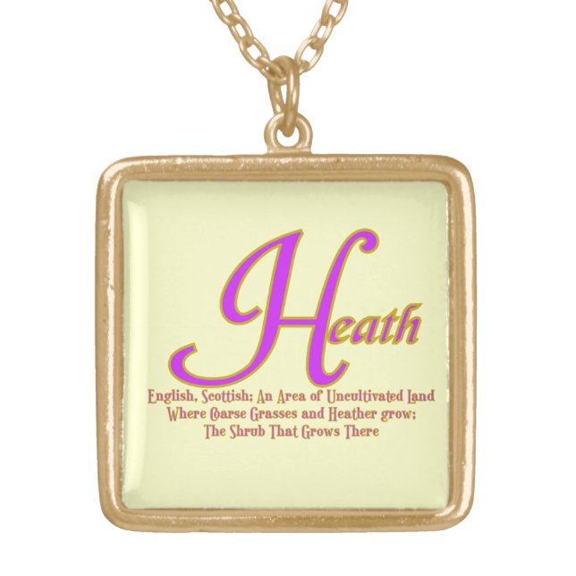Heath Necklace (Front)