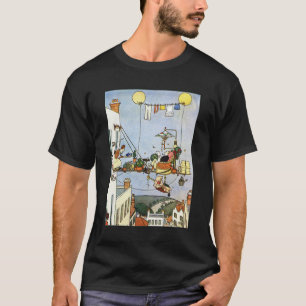 Heath Robinson. Illustration, Home Comforts W. Hea T-Shirt