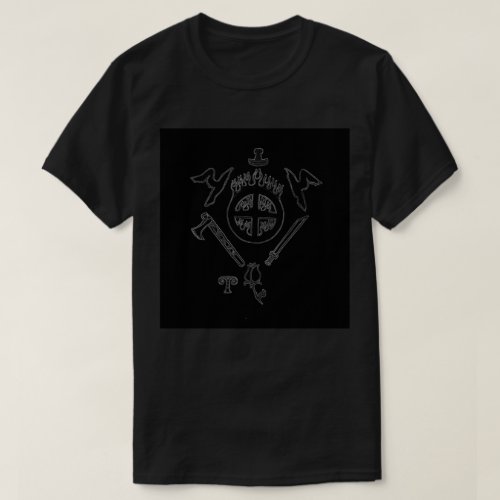 Heathen Pride Black T_shirt