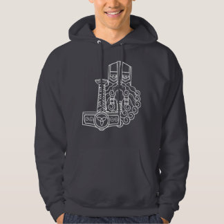 Heathen Thor Mjolnir Norse Pagan Asatru Viking Hoodie