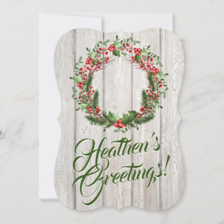 Heathen's Greetings! Atheist Holiday Card