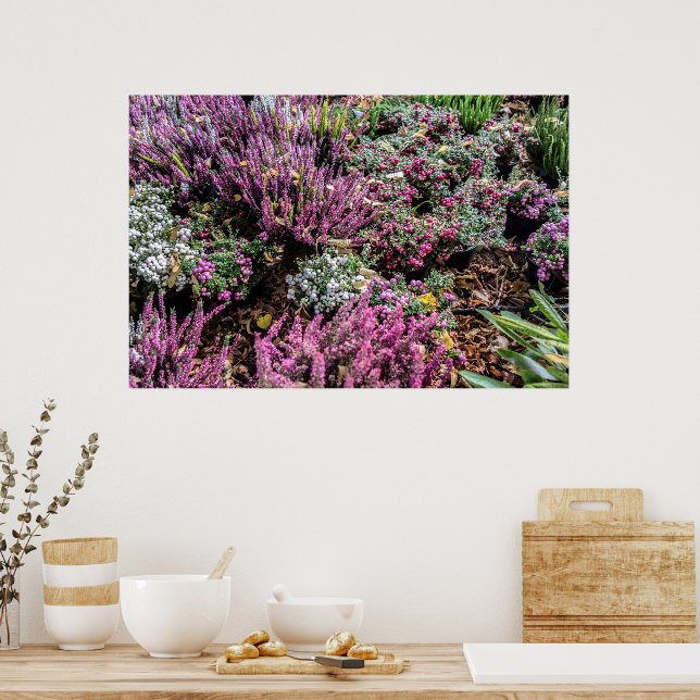 Heather and berries poster (Kitchen)