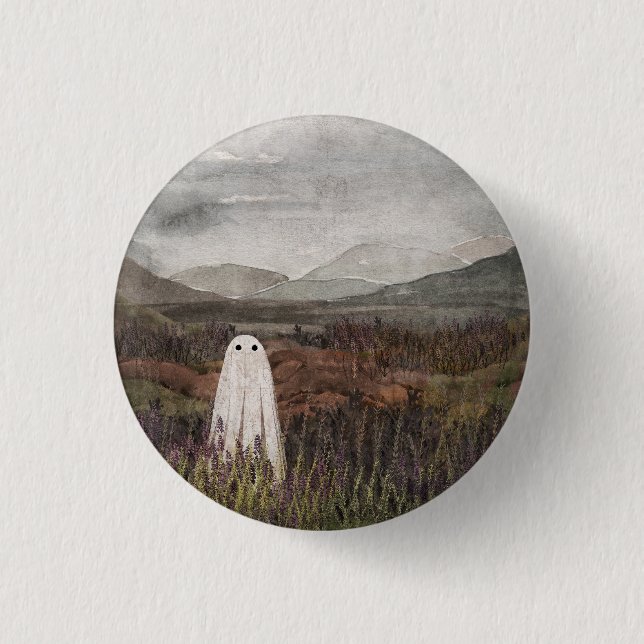 Heather Ghost Button (Front)