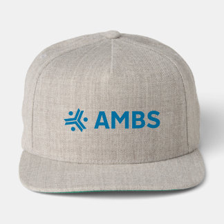 Heather gray AMBS baseball hat