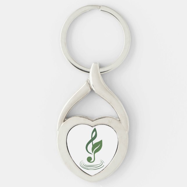 Heather Niemi Savage Logo Metal Keychain (Front)