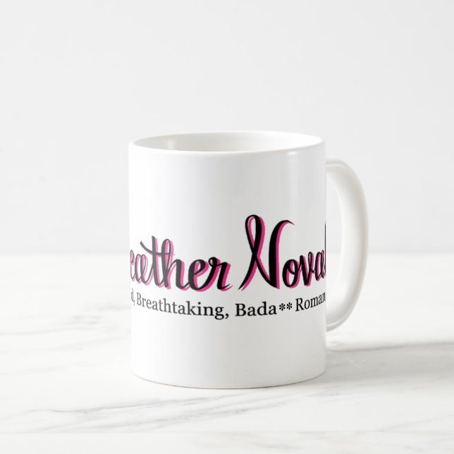 Heather Novak Official Logo Mug SFW (Front Right)