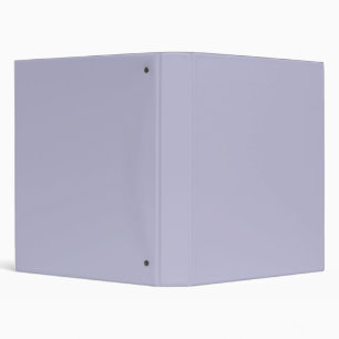 Heather Purple Solid Color 3 Ring Binder