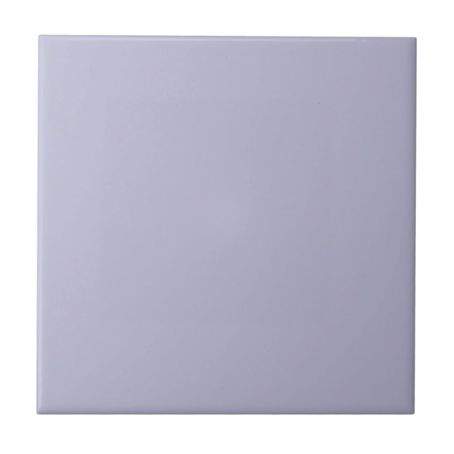 Heather Purple Solid Color Ceramic Tile (Front)