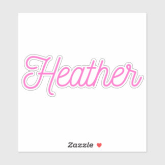 Heather Sticker