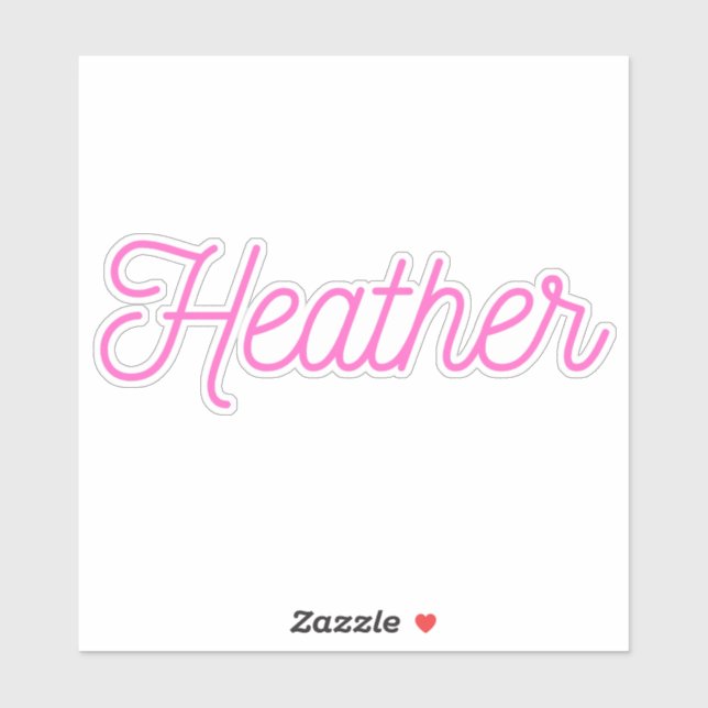 Heather Sticker (Sheet)