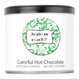 Heathers Jealous Much GREEN Hot Chocolate! Powdered Drink Mix