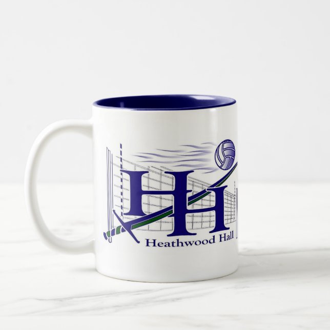 Heathwood Volleyball Mug (Left)