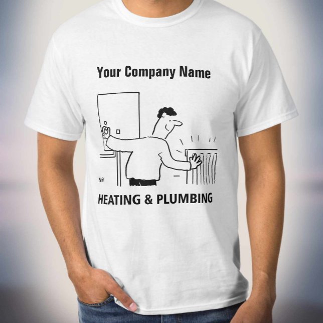 Heating Engineer & Plumbing Services T-Shirt (Creator Uploaded)