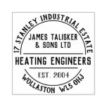 Heating Engineers Rubber Stamp