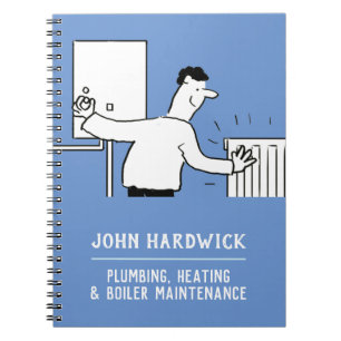 Heating, Plumbing & Boiler Maintenance Notebook