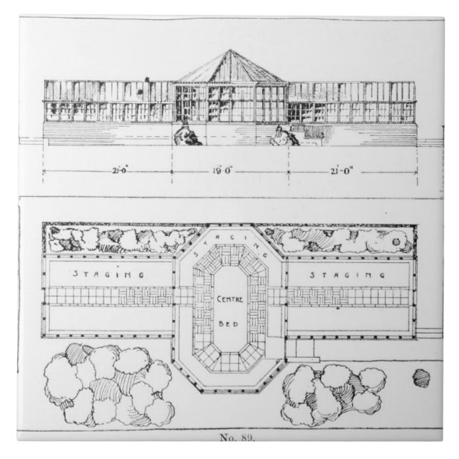 Heating system for a Hothouse, Conservatory and Gr Tile (Front)