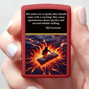 Heatwave Mix: DJ’s Inferno Groove Zippo Lighter