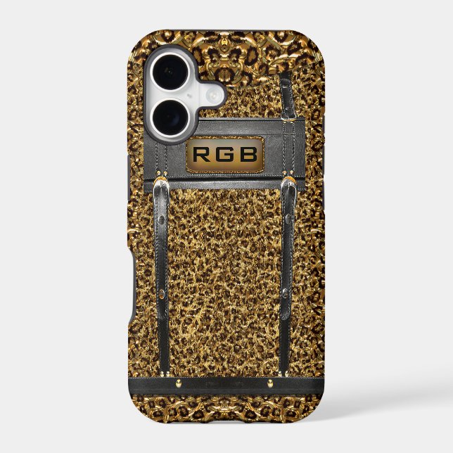 Heauvax Monogram Iphone Case (Back)