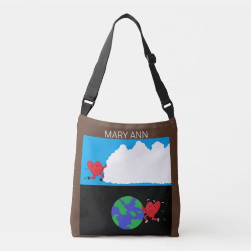 Heaven and Earth  Crossbody Bag