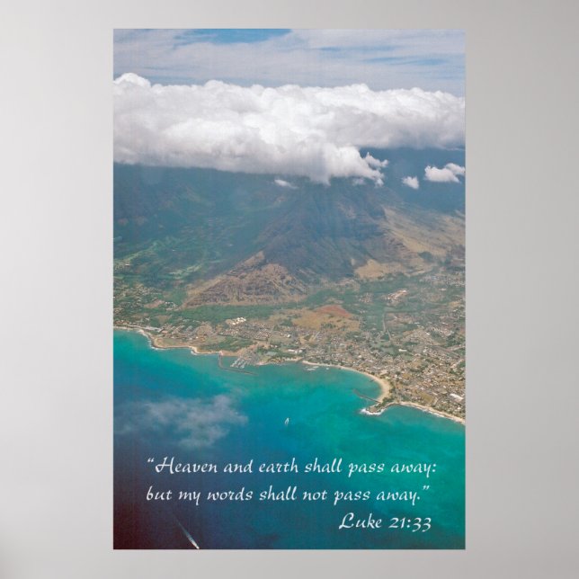 Heaven and earth shall pass away poster (Front)