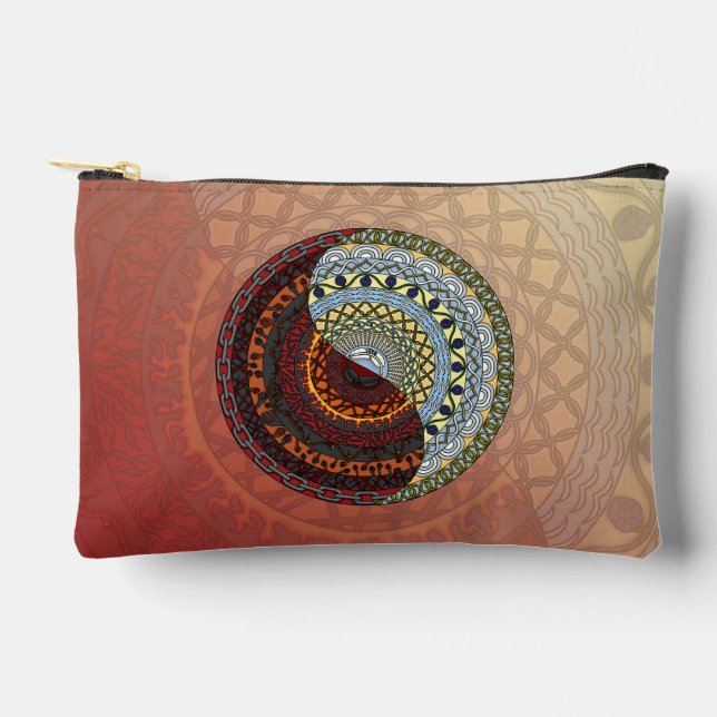 Heaven and Hell Accessory Pouch (Front)
