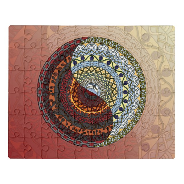 Heaven and Hell Acrylic Puzzle (Puzzle Horizontal)