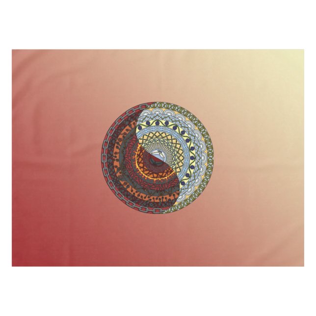 Heaven and Hell Tablecloth (Front (Horizontal))