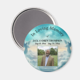 Heaven Angels Celebration Of Life Photo  Magnet