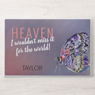 Heaven Butterfly Watercolor HP Laptop Skin