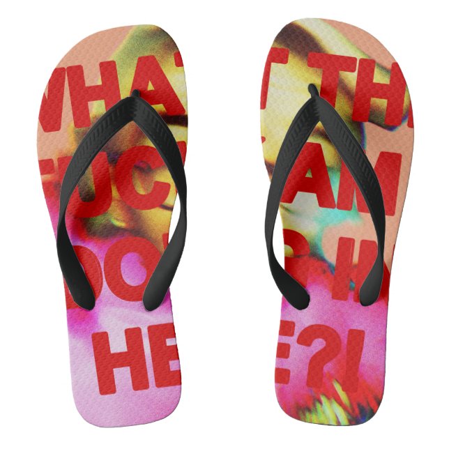 "HEAVEN CAN WAIT" Sandals (Footbed)