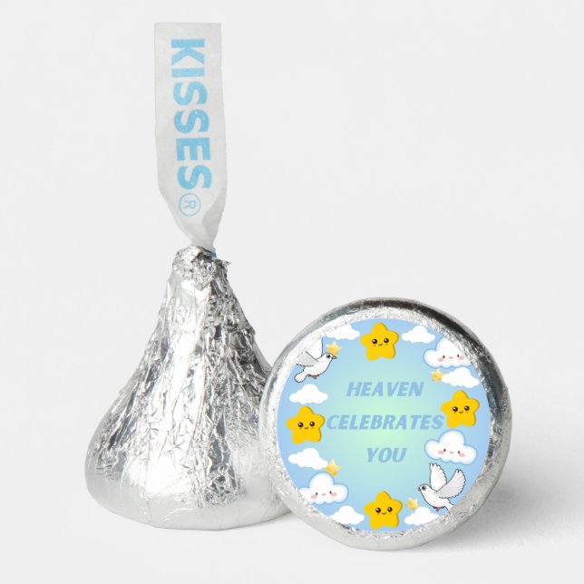 Heaven Celebrates You Christian  Hershey®'s Kisses® (Front)