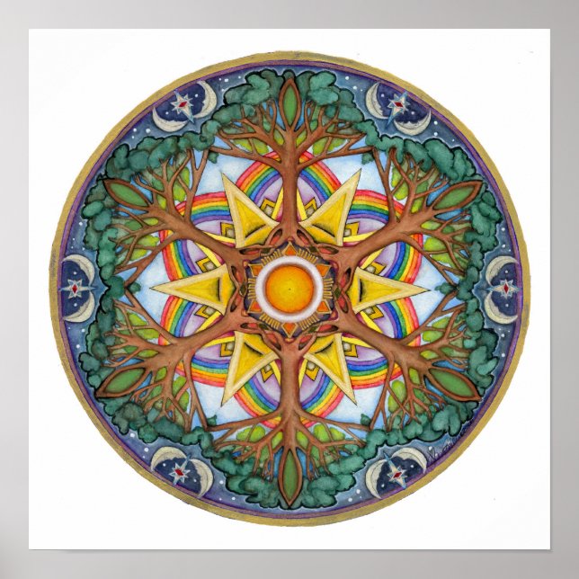 Heaven & Earth Poster (Front)