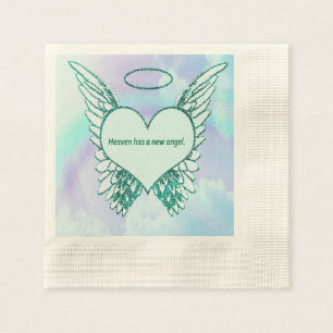 Heaven has a New Angel Napkins