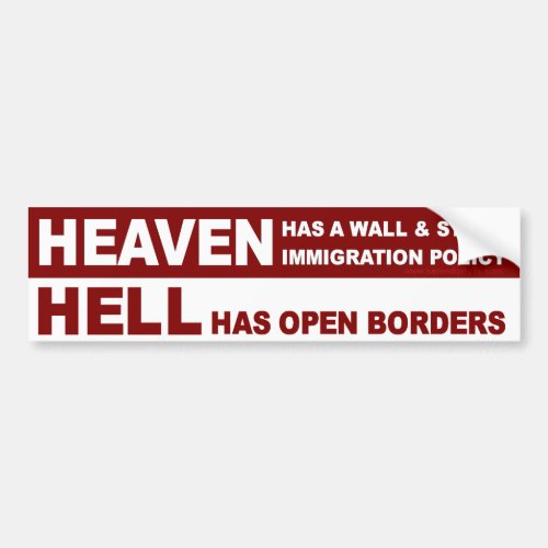 Heaven Has a Wall Bumper Sticker