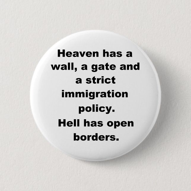 Heaven has a wall l button (Front)