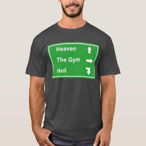 Heaven Hell Gym T_Shirt