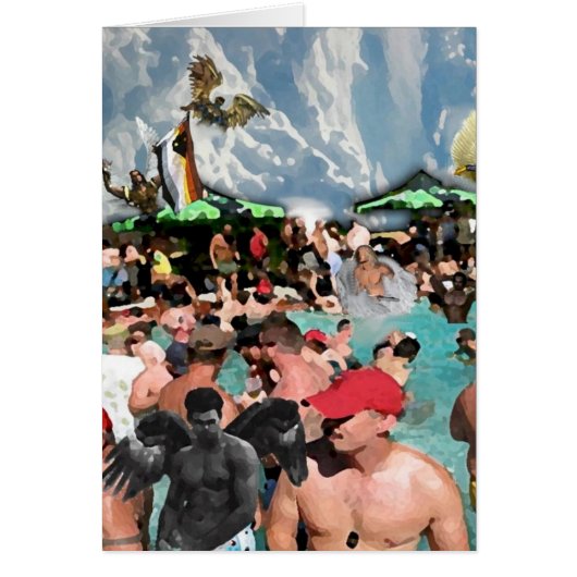Heaven is a Bear Party Cards (Front)