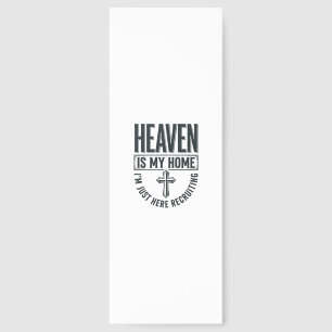 Heaven Is My Home Christian Recruiting Shirt Desig Bookmarks
