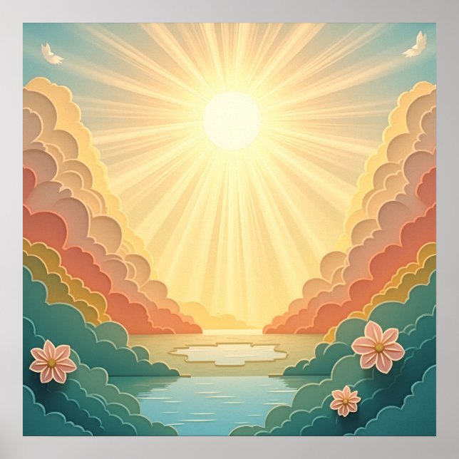 Heaven Is Waiting - To Honor A Loved One Poster (Front)