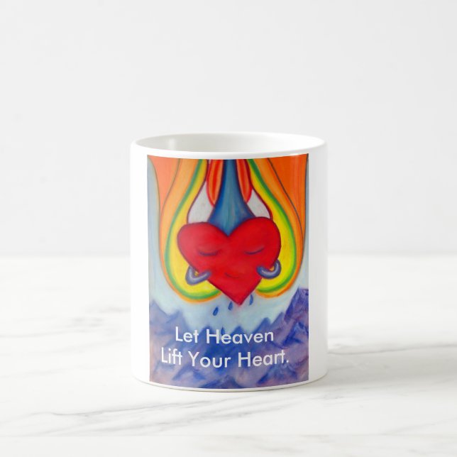 Heaven lift your Heart mug (Center)