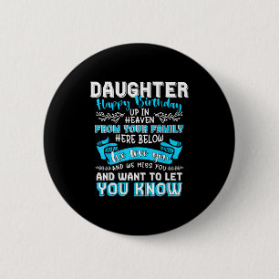 Heaven memorial family happy birthday daughter ck button