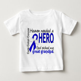 Heaven Needed a Hero Colon Cancer Great Grandpa Baby T-Shirt
