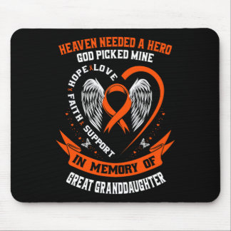 Heaven Needed a Hero God Picked Great Granddaughte Mouse Pad