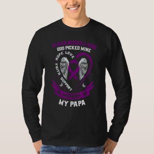 Heaven Needed a Hero God Picked My Papa Alzheimers T-Shirt