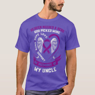 Heaven Needed a Hero God Picked My Uncle Alzheimer T-Shirt