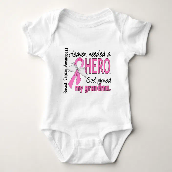 My Grandma Warrior  Bodysuit  Baby Toddler T-shirt  Breast Cancer Awareness Baby  Breast Cancer Grandma  Pink Cancer Shirt for Baby