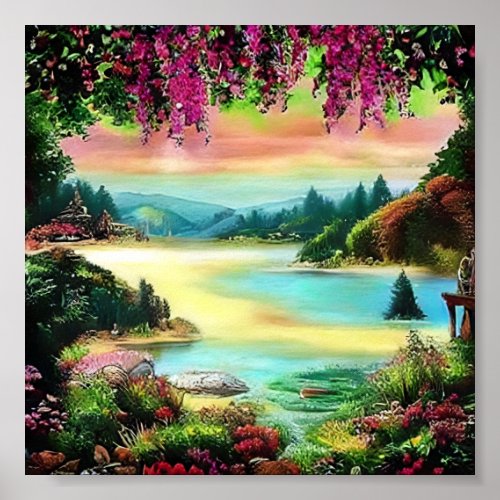 Heaven on Earth _ A Piece of Paradise in Your Home Poster