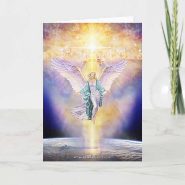 Heaven on Earth Angel Card (Front)